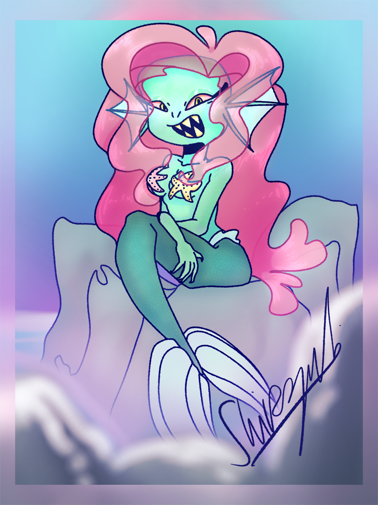 Cute mermaid