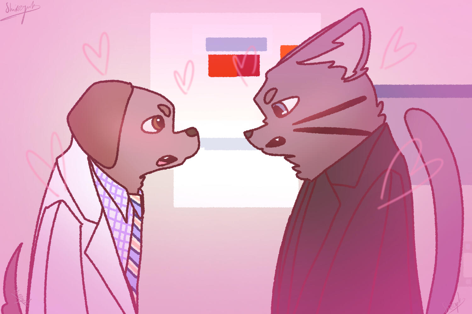 Dr House and Wilson Fanart