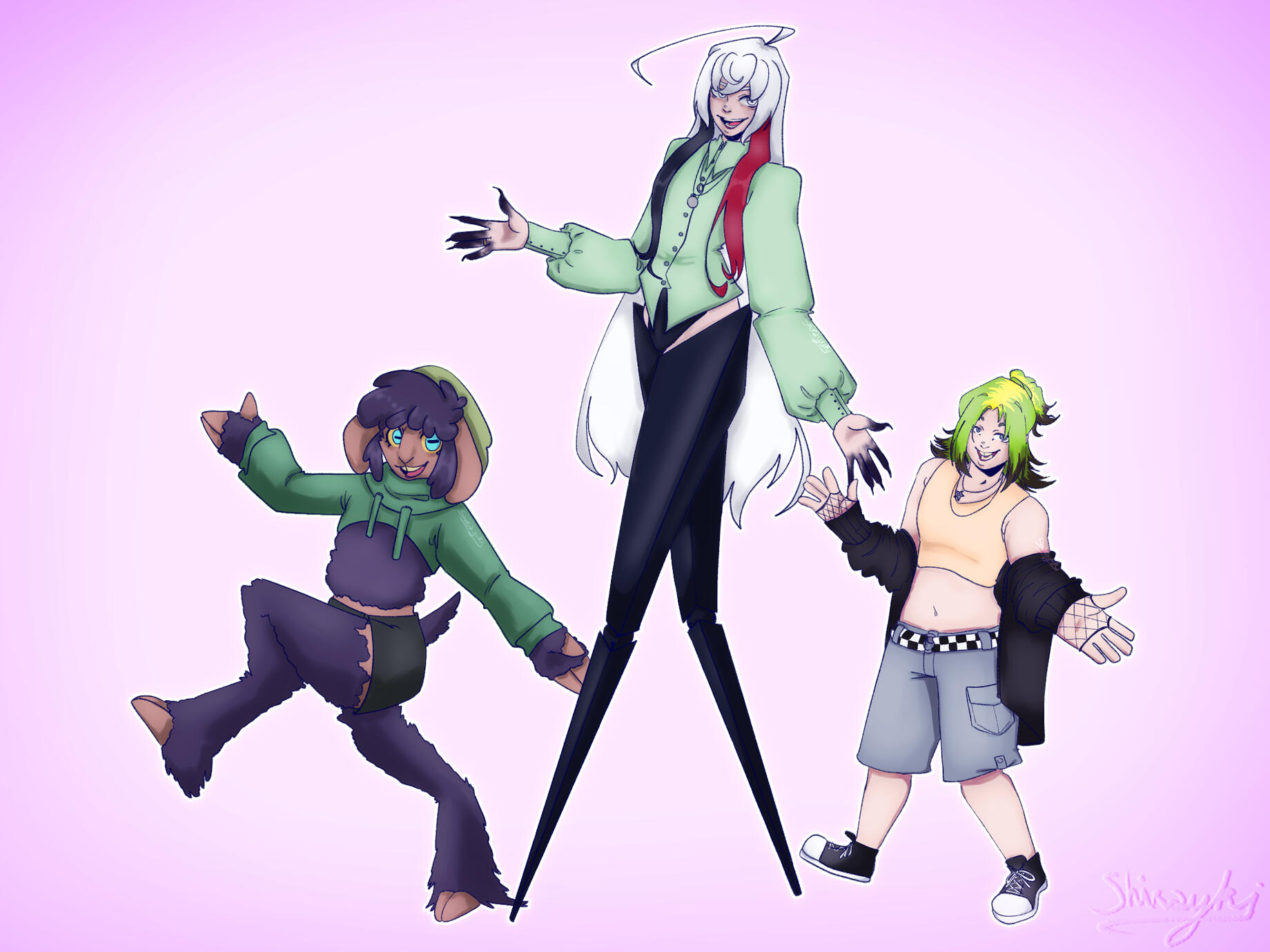 Fursona, Oc and IRL me